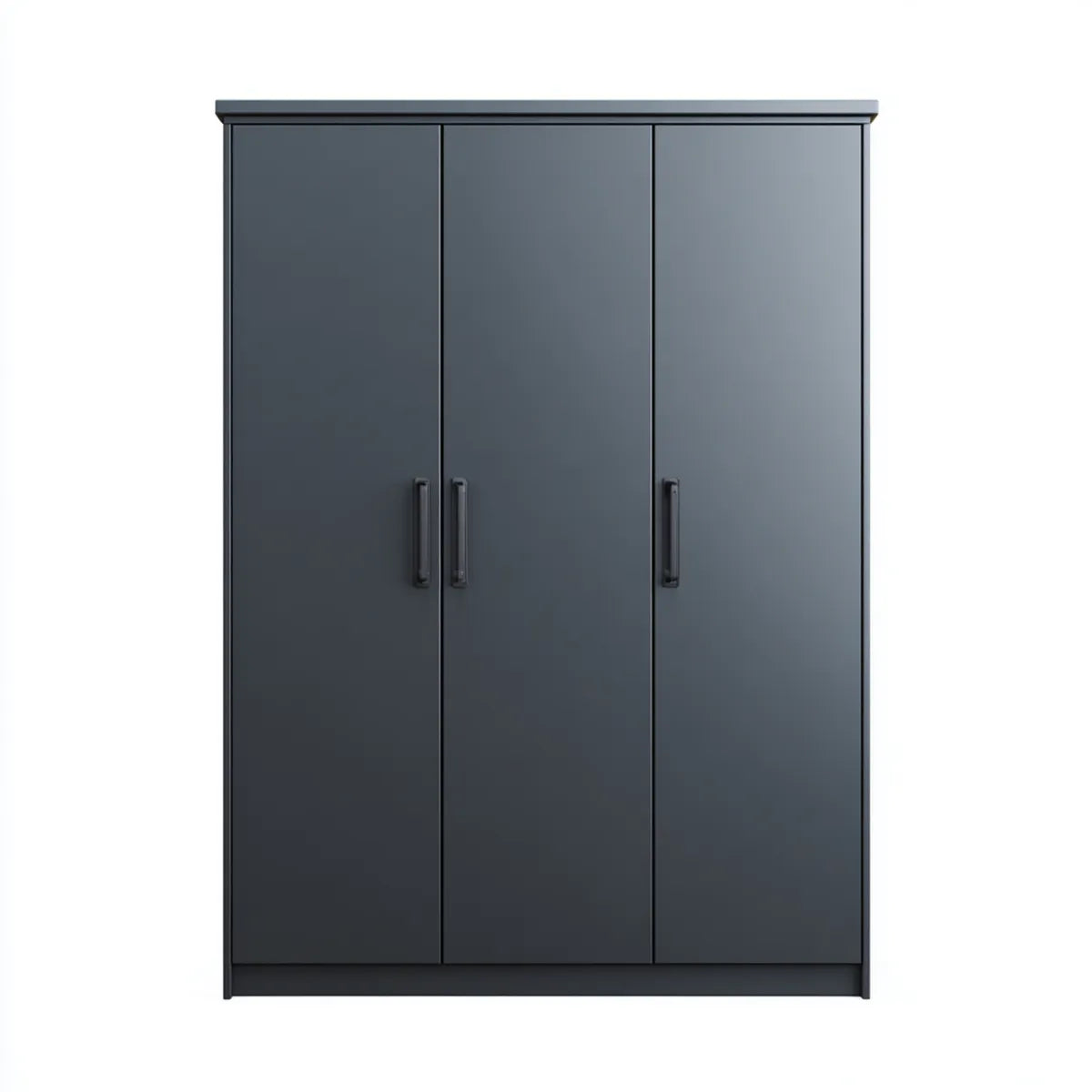 Szafa, Koszulka na drzwi uchylne antracyt 150 x 60 x 200 cm prostokątna płyta wiórowa